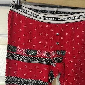 Victoria's Secret Holiday Leggings - Pajamas